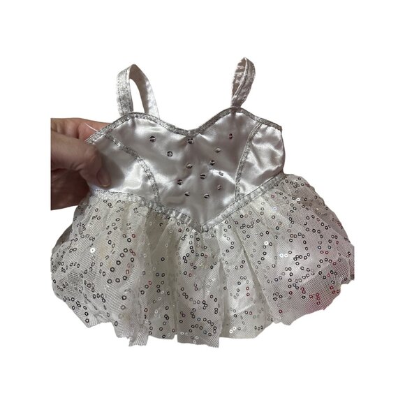 Build A Bear Outfit Collection: Tinker Bell Rainbow Red Polka Dot White Sequin R - Picture 5 of 11